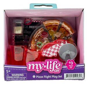My Life As Pizza Night Set For 18-inch Doll 19 Piece Playset